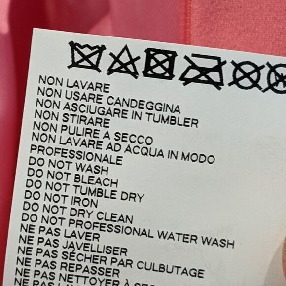 MAISON Martin Margiela pink mini dress 4(40) BNWT no belt - Picture 13 of 13